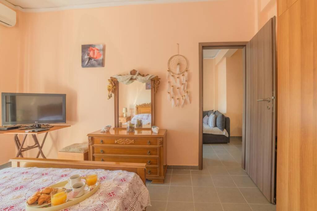 Bright Newly Renovated Apt Near Beach & Center+Ac Anemomylos Zewnętrze zdjęcie