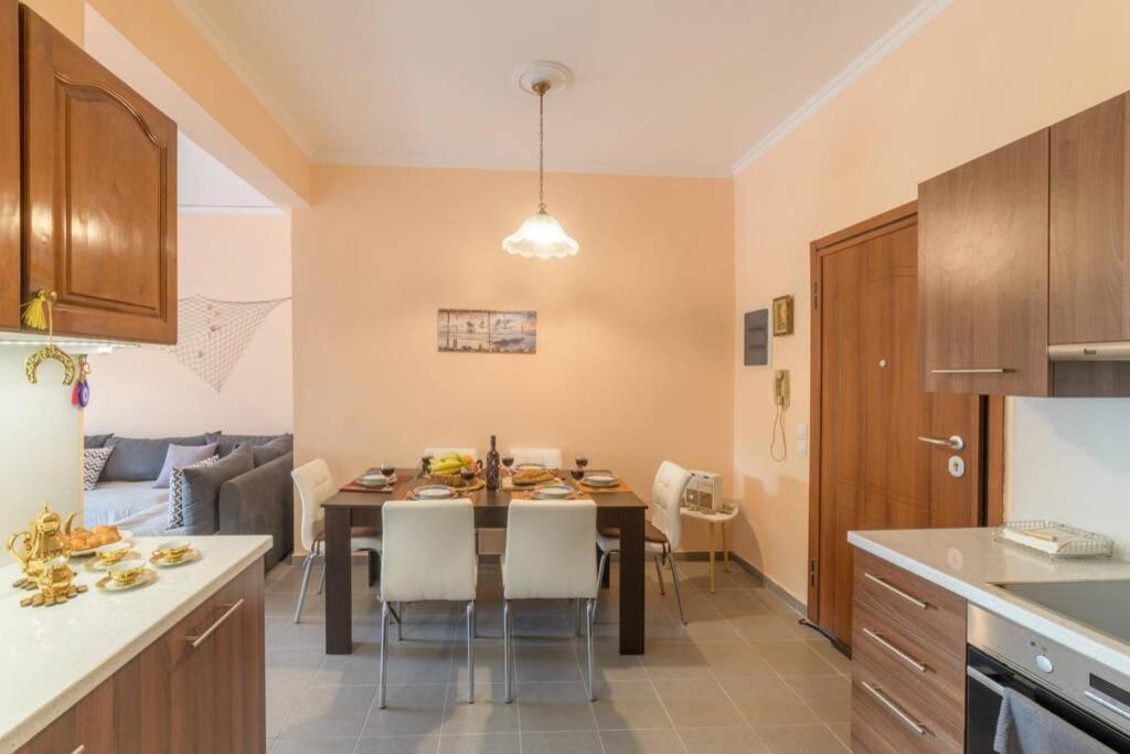 Bright Newly Renovated Apt Near Beach & Center+Ac Anemomylos Zewnętrze zdjęcie