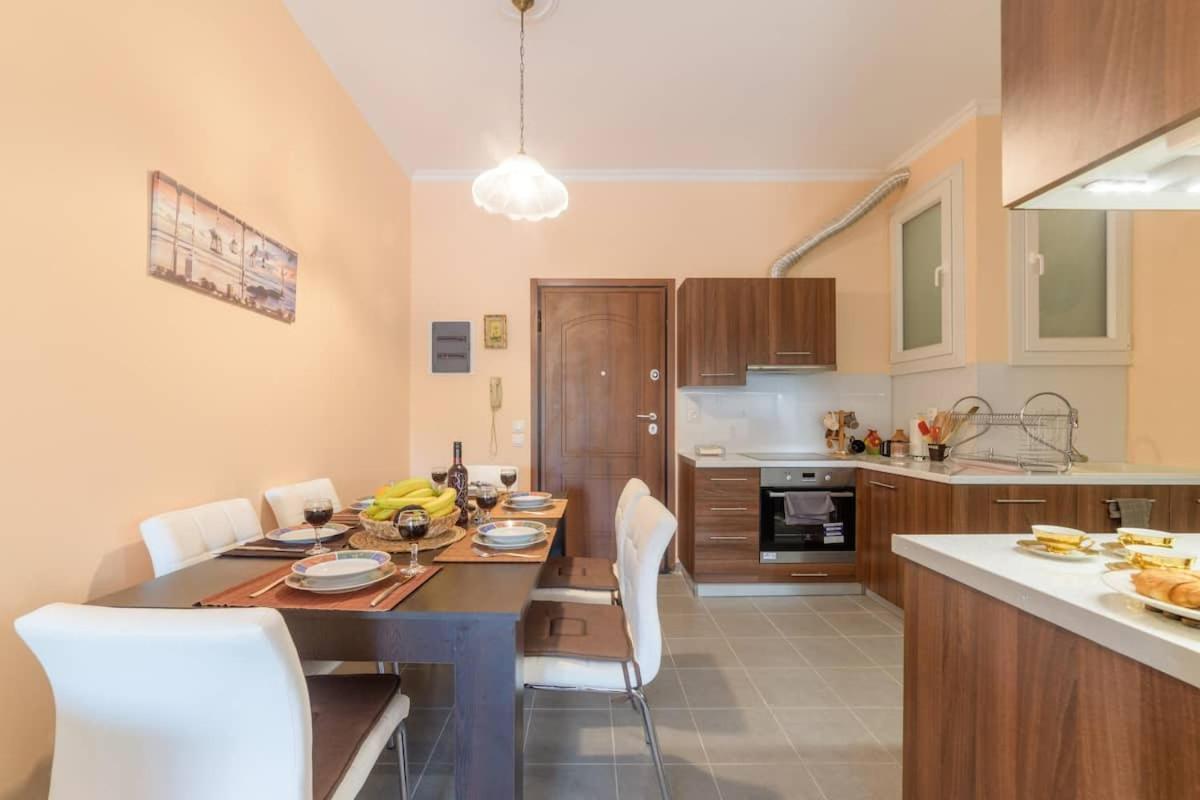 Bright Newly Renovated Apt Near Beach & Center+Ac Anemomylos Zewnętrze zdjęcie