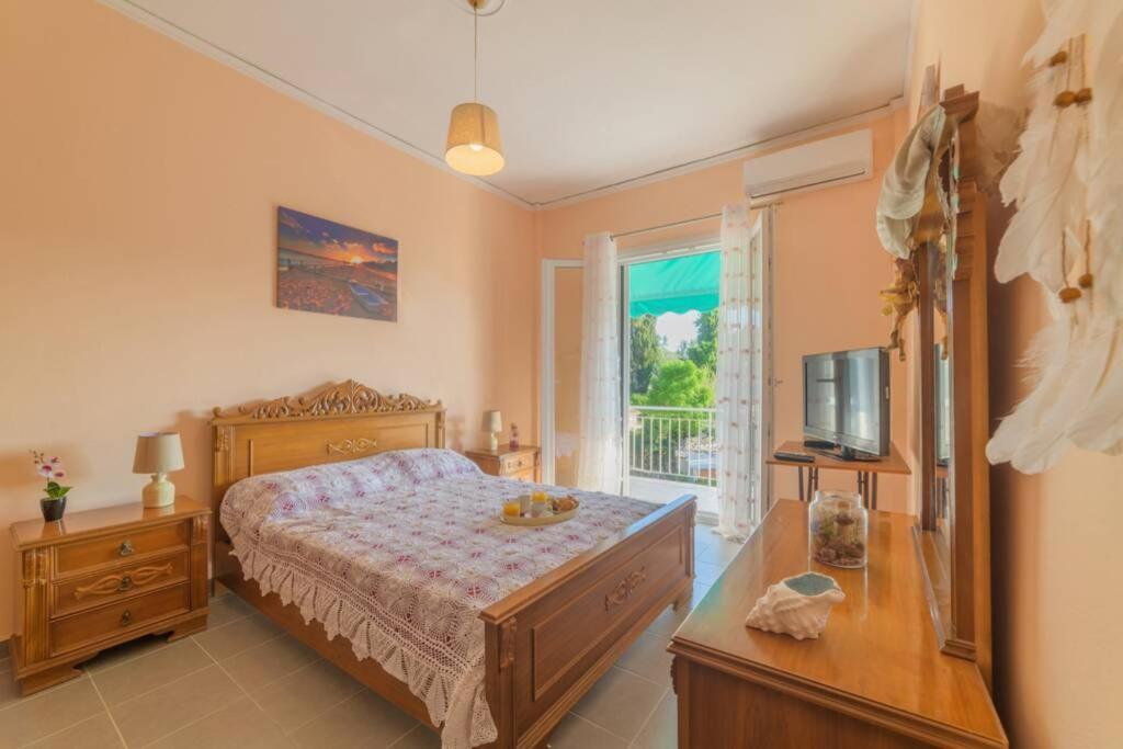Bright Newly Renovated Apt Near Beach & Center+Ac Anemomylos Zewnętrze zdjęcie