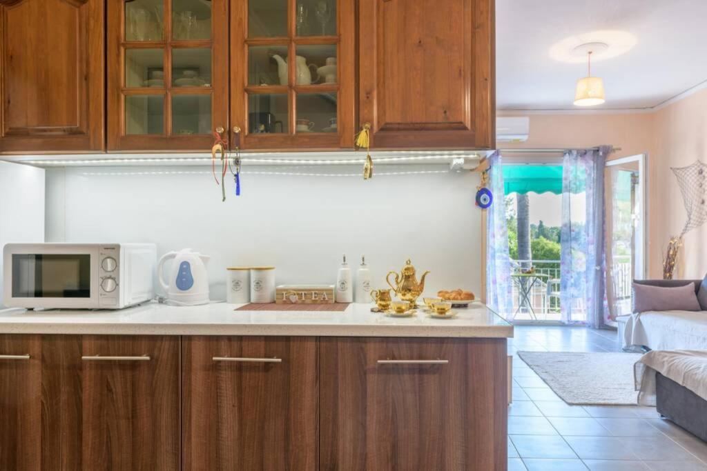 Bright Newly Renovated Apt Near Beach & Center+Ac Anemomylos Zewnętrze zdjęcie